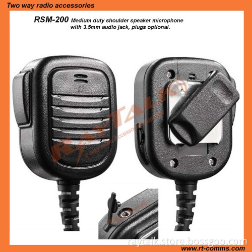 Two Way Radio Shoulder Speaker Microphone for Walkie Talkie Communication
